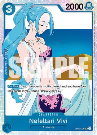 (EB02-026) Nefeltari Vivi - Extra Booster: Anime 25th Collection Nonfoil