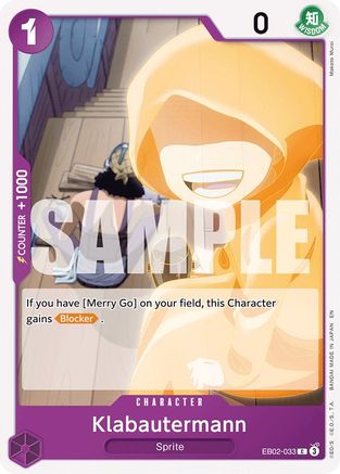 (EB02-033) Klabautermann - Extra Booster: Anime 25th Collection - Normal