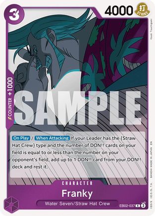 (EB02-037) Franky - Extra Booster: Anime 25th Collection - Foil