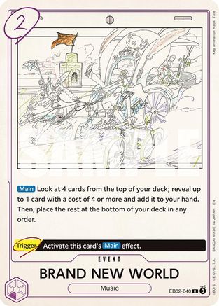 (EB02-040) BRAND NEW WORLD - Extra Booster: Anime 25th Collection - Foil