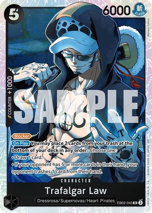 (EB02-045) Trafalgar Law - Extra Booster: Anime 25th Collection - Foil