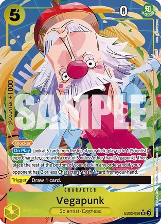 (EB02-056) Vegapunk (Alternate Art) - Extra Booster: Anime 25th Collection - Foil