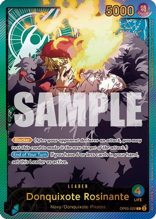 (OP05-022) Donquixote Rosinante (SPR) - Extra Booster: Anime 25th Collection Nonfoil