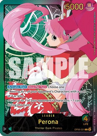 (OP06-021) Perona (SPR) - Extra Booster: Anime 25th Collection Nonfoil