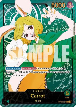 (OP08-021) Carrot (SPR) - Extra Booster: Anime 25th Collection Nonfoil