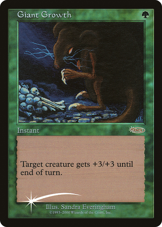 Giant Growth (FNM-008) - Friday Night Magic 2000 Foil