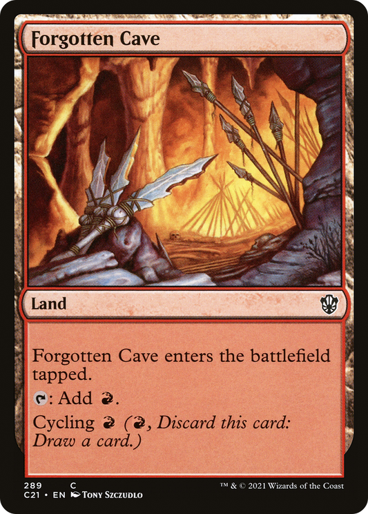 Forgotten Cave (C21-289) - Commander 2021