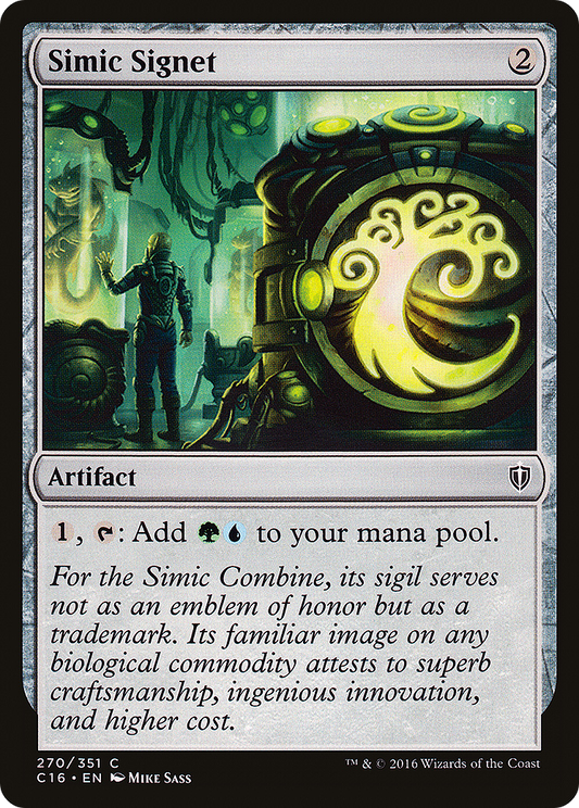 Simic Signet (C16-270) - Commander 2016