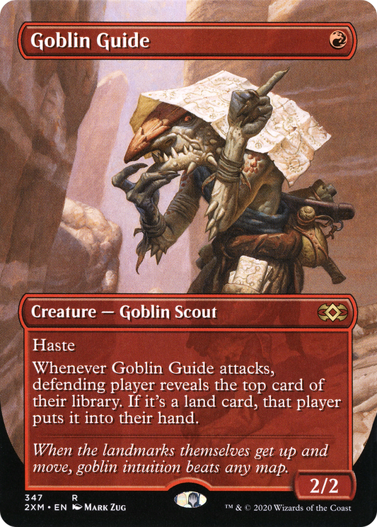 Goblin Guide  (Borderless)(2XM-347) - Double Masters