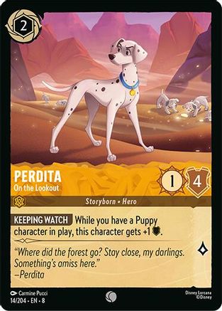 (014/204)  Perdita - On the Lookout - Reign of Jafar  Normal