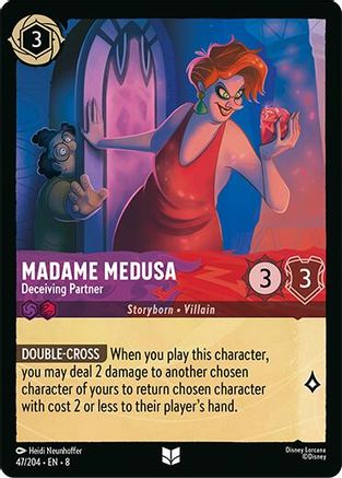 (047/204)  Madame Medusa - Deceiving Partner - Reign of Jafar  Cold Foil