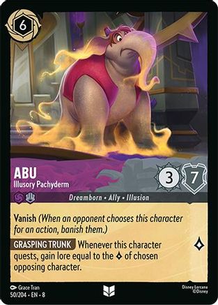 (050/204)  Abu - Illusory Pachyderm - Reign of Jafar  Normal