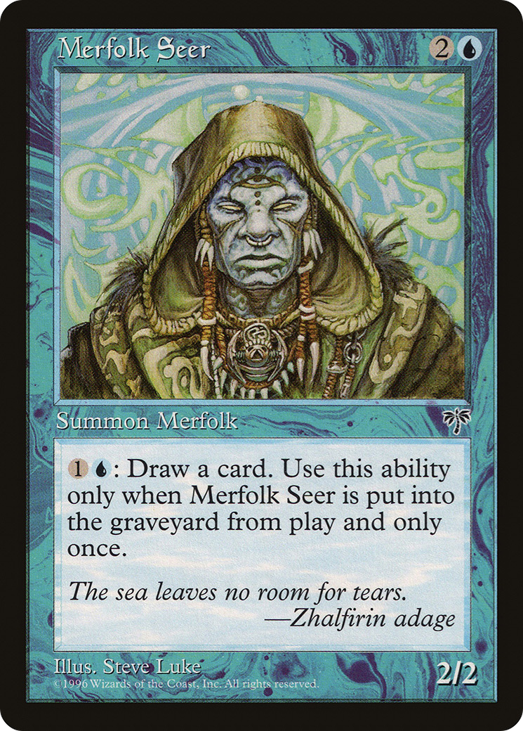 Merfolk Seer (MIR-076) - Mirage