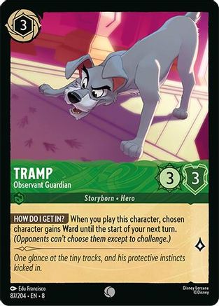 (087/204)  Tramp -Observant Guardian - Reign of Jafar  Normal