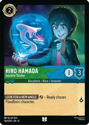 (106/204)  Hiro Hamada - Intuitive Thinker - Reign of Jafar  Normal
