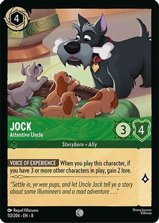 (112/204)  Jock - Attentive Uncle - Reign of Jafar  Normal
