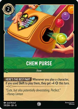 (119/204)  Chem Purse - Reign of Jafar  Normal