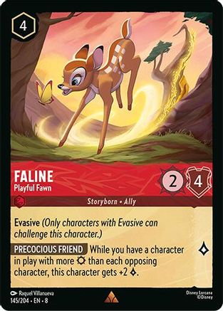 (145/204)  Faline - Playful Fawn - Reign of Jafar  Normal