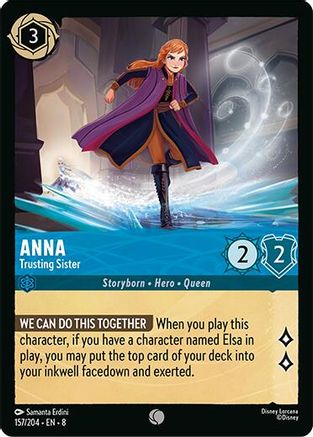 (157/204)  Anna - Trusting Sister - Reign of Jafar  Normal