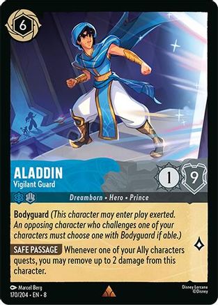 (170/204)  Aladdin - Vigilant Guard - Reign of Jafar  Normal