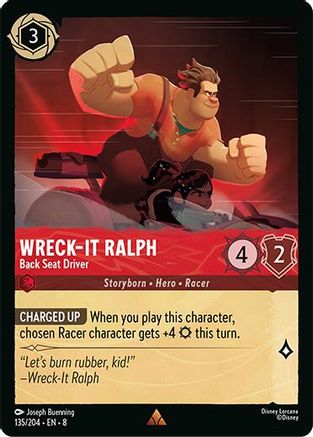 (135/204)  Wreck-It Ralph - Back Seat Driver - Reign of Jafar  Normal