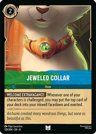 (120/204)  Jeweled Collar - Reign of Jafar  Cold Foil