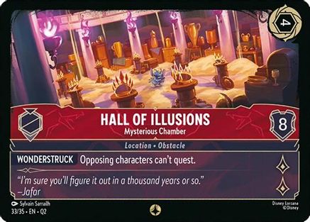 (033/35)  Hall of Illusions - Mysterious Chamber - Illumineer's Quest: Palace Heist  Normal
