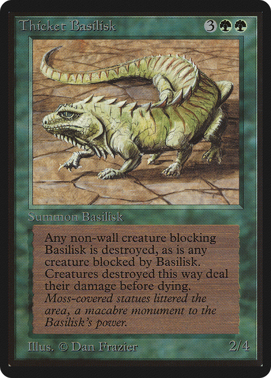 Thicket Basilisk (LEB-219) - Limited Edition Beta