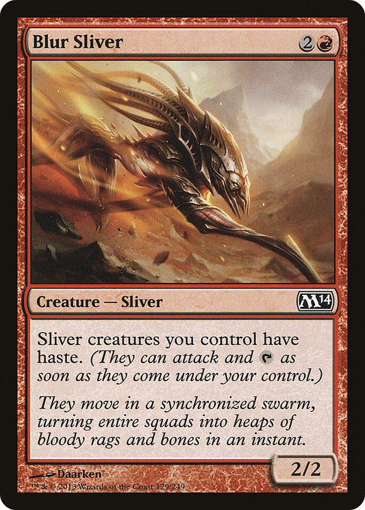 Blur Sliver (M14-129) - Magic 2014