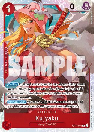 (OP11-004) Kujyaku - A Fist of Divine Speed Foil