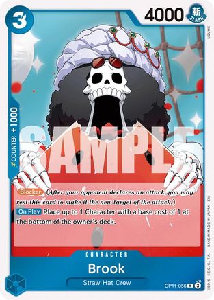 (OP11-056) Brook - A Fist of Divine Speed Foil