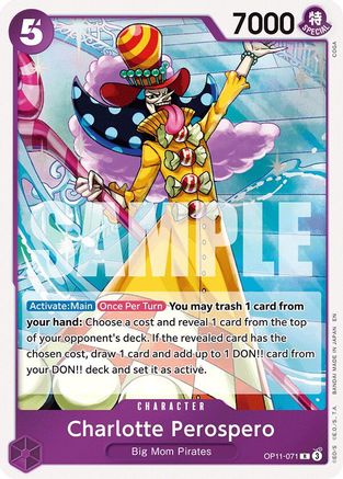 (OP11-071) Charlotte Perospero - A Fist of Divine Speed Foil