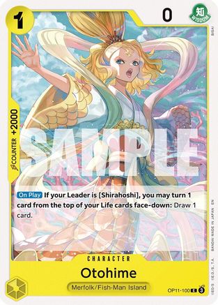 (OP11-100) Otohime - A Fist of Divine Speed Normal