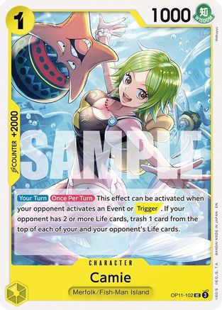(OP11-102) Camie - A Fist of Divine Speed Normal