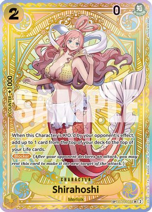 (EB01-057) Shirahoshi (SP) - A Fist of Divine Speed Foil