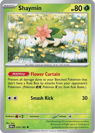 Shaymin (10/182) - SV10 Destined Rivals  - Uncommon