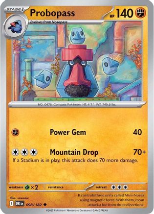 Probopass (98/182) - SV10 Destined Rivals  - Uncommon