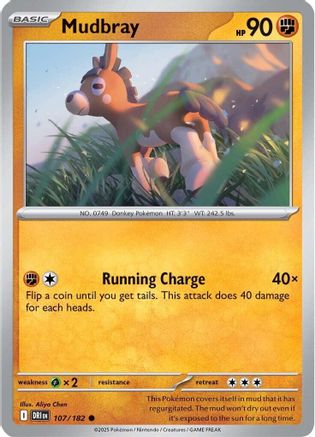Mudbray (107/182) - SV10 Destined Rivals  - Common