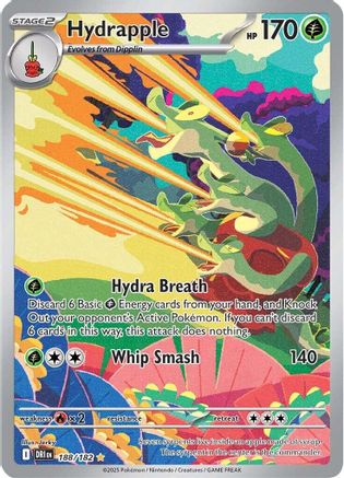 Hydrapple (188/182) - SV10 Destined Rivals Holofoil - Illustration Rare