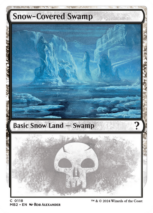 Snow-Covered Swamp (MB2-118) - Mystery Booster 2: (snow)