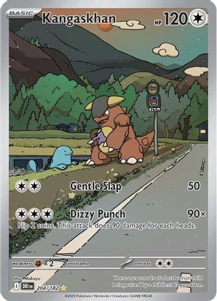 Kangaskhan (204/182) - SV10 Destined Rivals Holofoil - Illustration Rare
