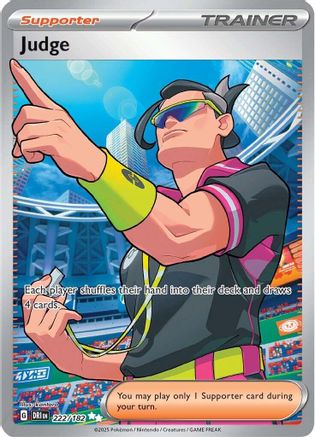 Judge (222/182) - SV10 Destined Rivals Holofoil - Ultra Rare