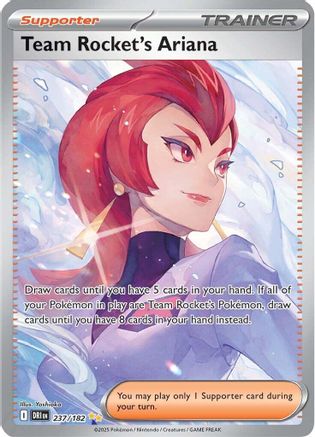 Team Rocket's Ariana (237/182) - SV10 Destined Rivals Holofoil - Special Illustration Rare