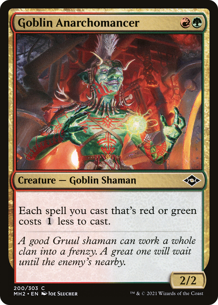 Goblin Anarchomancer (MH2-200) - Modern Horizons 2