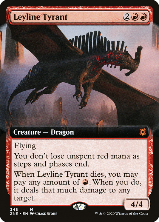 Leyline Tyrant (ZNR-348) - Zendikar Rising: (Extended Art)