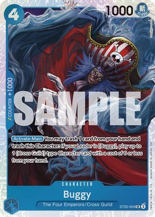 (ST25-004) Buggy (004) - Starter Deck 25: BLUE Buggy Foil