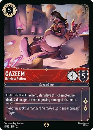 (010/35)  Gazeem - Ruthless Ruffian - Illumineer's Quest: Palace Heist  Normal