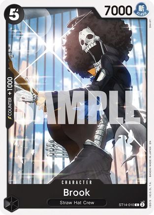 (ST14-010) Brook (Reprint) - Starter Deck 26: PURPLE/BLACK Monkey.D.Luffy Normal