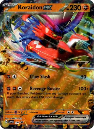 Koraidon ex (197) - SV Scarlet & Violet Promo Cards Holofoil - Promo