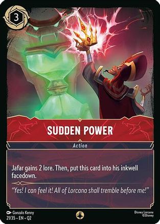 (021/35)  Sudden Power - Illumineer's Quest: Palace Heist  Normal